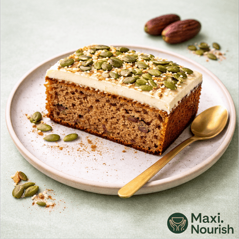 Date and Pecan Carrot Cake