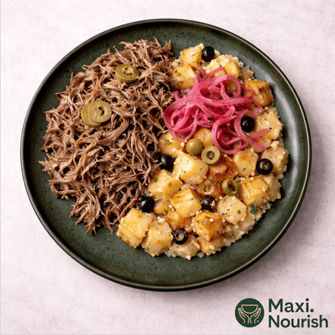 Harrisa Lamb Potatoes