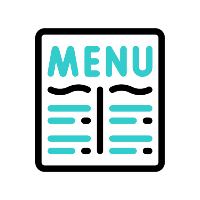 Menus Published